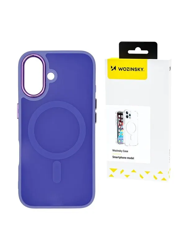 Wozinsky Fashion MagSafe Case for Samsung Galaxy S25 - Purple