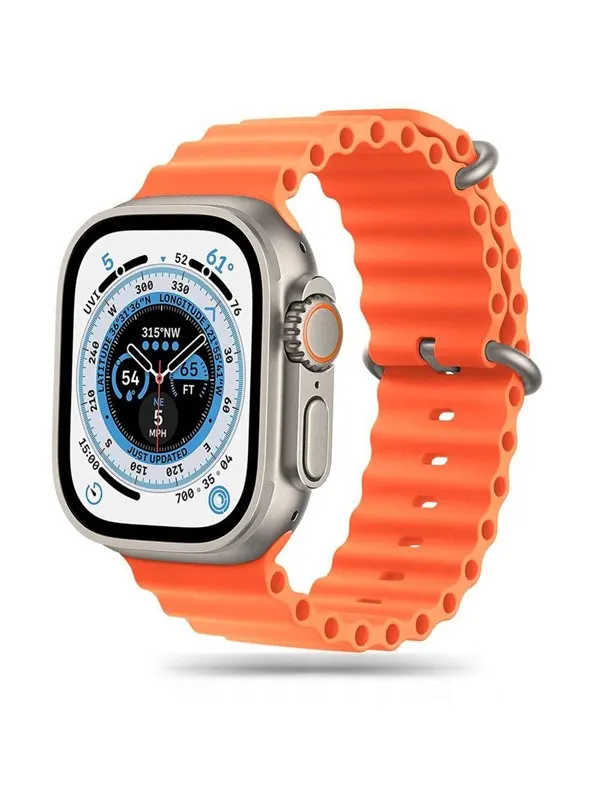 Tech-Protect  IconBand Pro Strap for Apple Watch 4 / 5 / 6 / 7 / 8 / 9 / SE / Ultra 1 / 2 (42 / 44 / 45 / 49 mm) - Orange