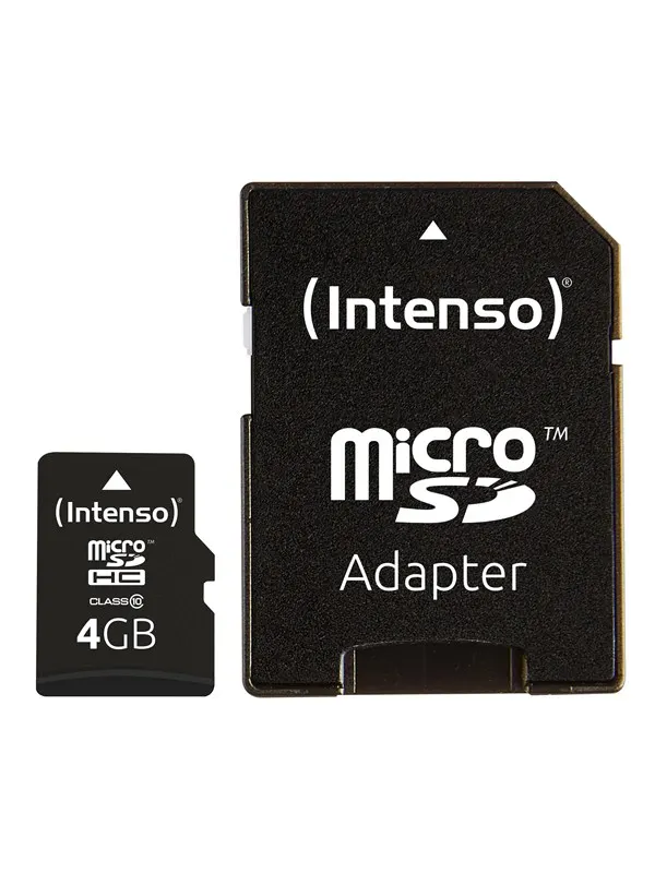 Intenso Class 10 - flash-minneskort - 4 GB - mic