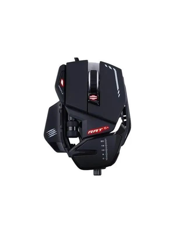 Mad Catz R.A.T. 6+ - Gamingmus - Optic - 11 knappar - Svart