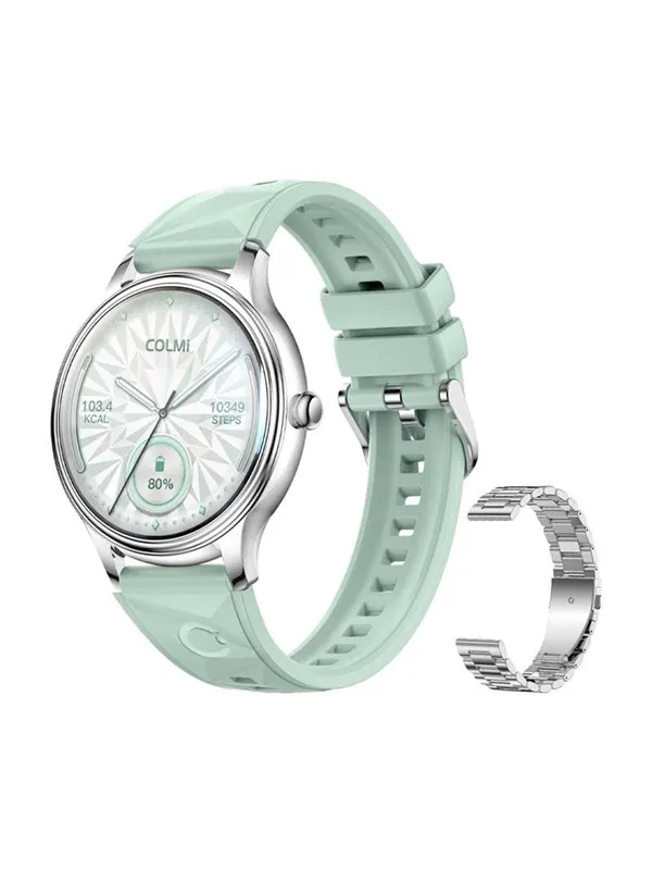 Colmi L28 Smart Watch - Green Silver