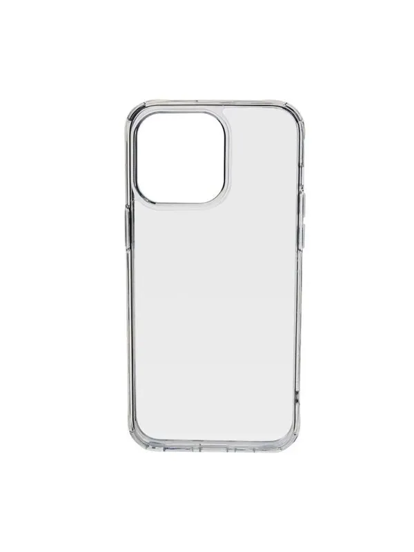 Pomologic Covercase Rugged for iPhone 15 Pro Clear