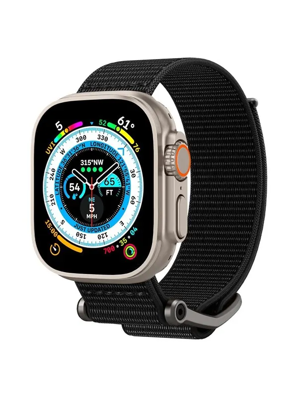 Spigen DuraPro Flex - black - Apple Watch 49mm/46mm/45mm/44mm
