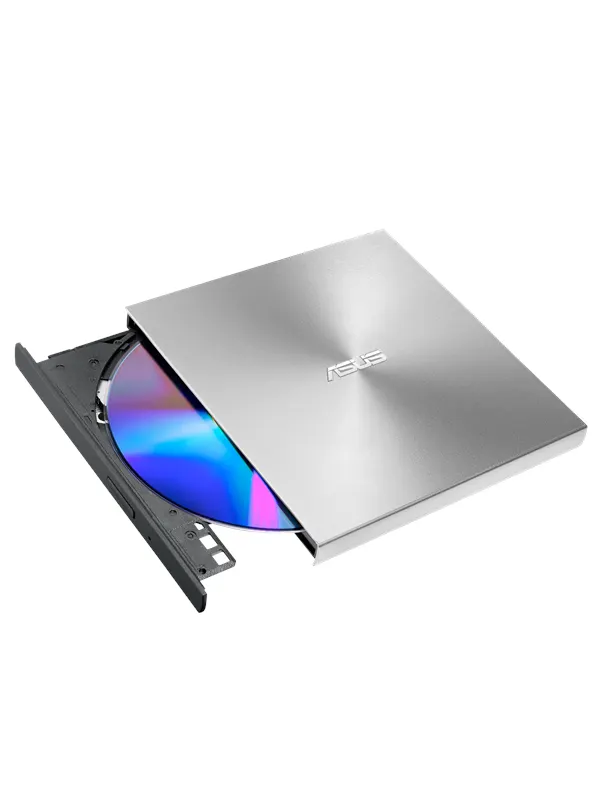 ASUS ZenDrive U8M SDRW-08U8M-U - Silver - DVD-RW (Brännare) - USB-C - Silver