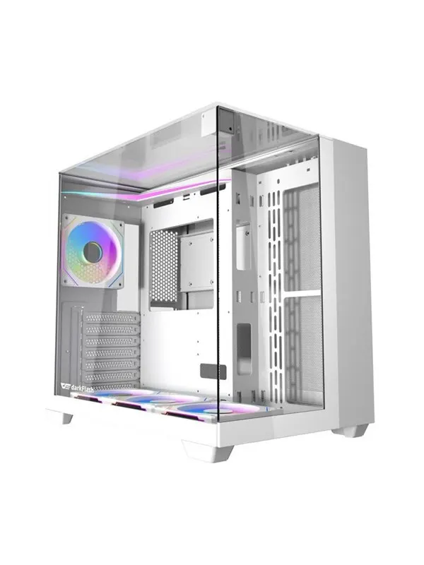 Darkflash TH285 computer case 4 fans (white) - Chassi - Miditower