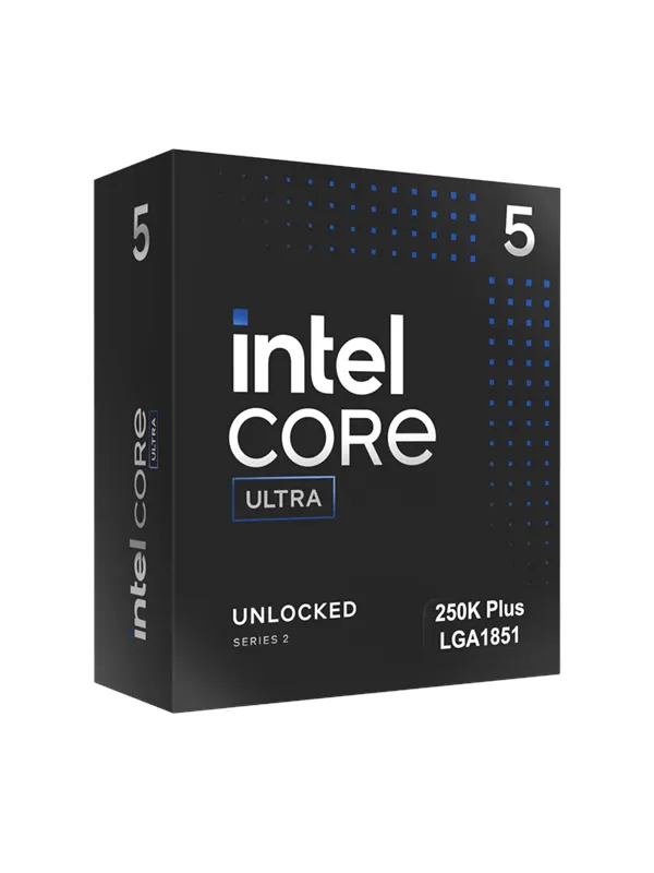 Intel Core Ultra 5 250K Plus Arrow Lake-S Refresh CPU - 18 kärnor - 3.5 GHz - Intel LGA1851 - Intel Boxed (utan kylare)