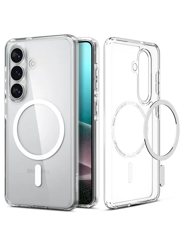 Spigen Ultra Hybrid MagSafe - clear white - Samsung Galaxy S26+