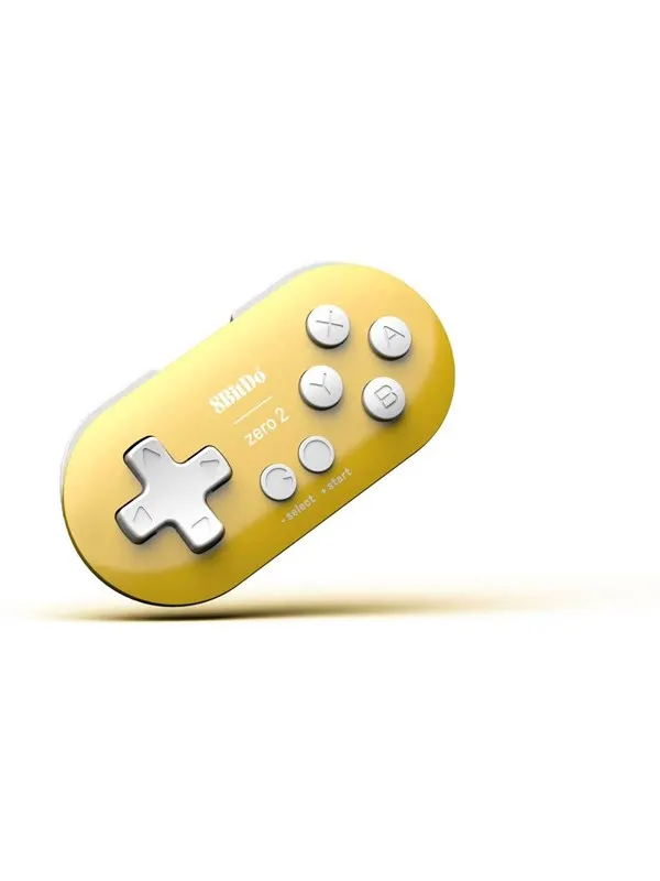 8BitDo Zero 2 - Pocket-size - Yellow - Wireless Controller - Android