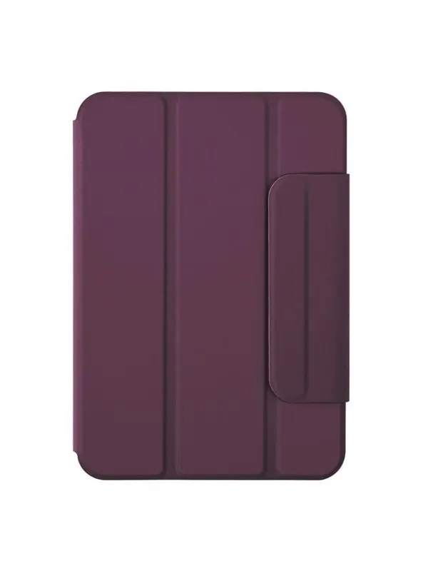 Pomologic - BookCover w Mag for iPad Mini 7th Gen Burgundy