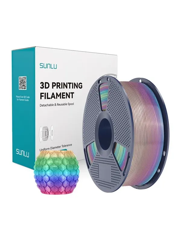 Sunlu PLA Transparent (Rainbow) 04 Filament