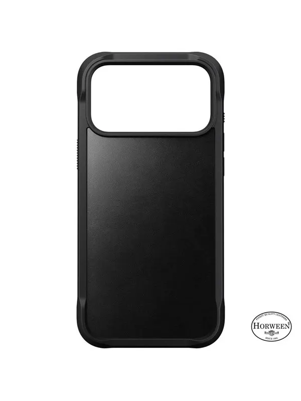 Nomad - Rugged Leather Case - iPhone 17 Pro Max | Black | Horween