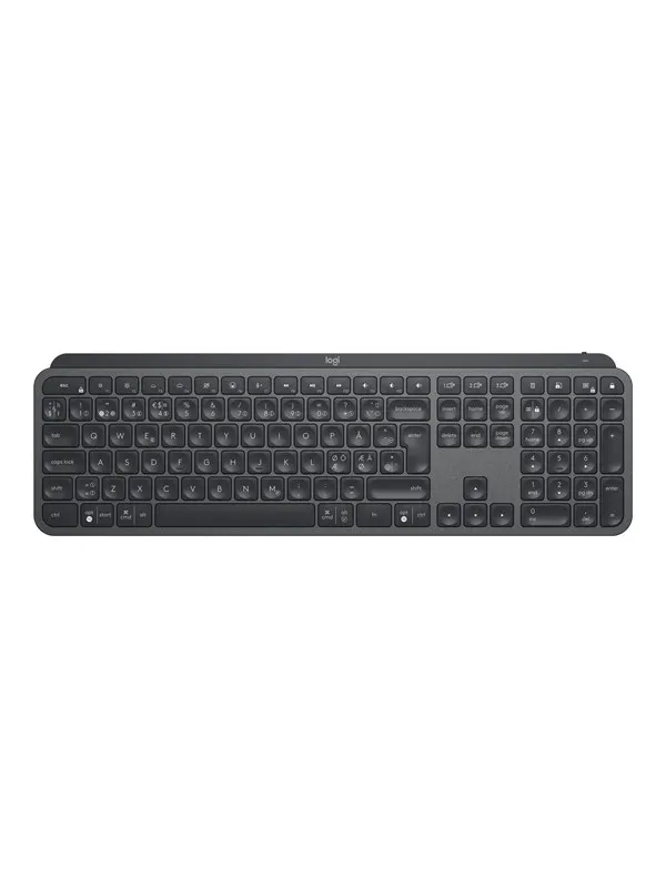 Logitech MX Keys for Business - FR - Tangentbord - Fransk - Grå