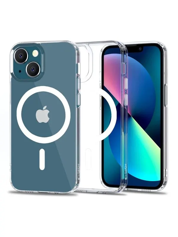 Tech-Protect MagMat MagSafe Case for iPhone 13 - Transparent