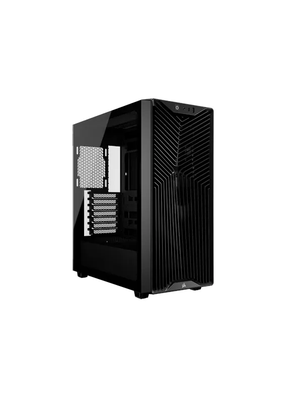 Corsair 3200D RS Black - Chassi - Miditower - Svart