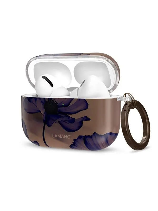 Tech-Protect Lamano Case for AirPods Pro 1 / 2 - Brown and Purple
