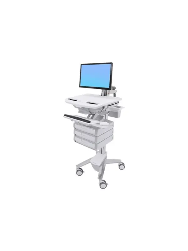 Ergotron StyleView Cart with LCD Arm, 3 Drawers