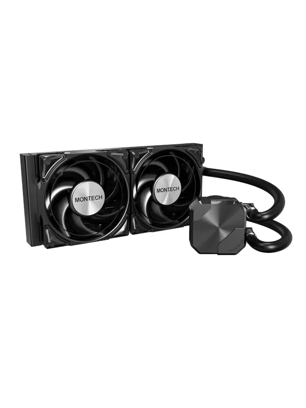 Montech HyperFlow240 Silent Black - CPU Vattenkylare - Max 25 dBA