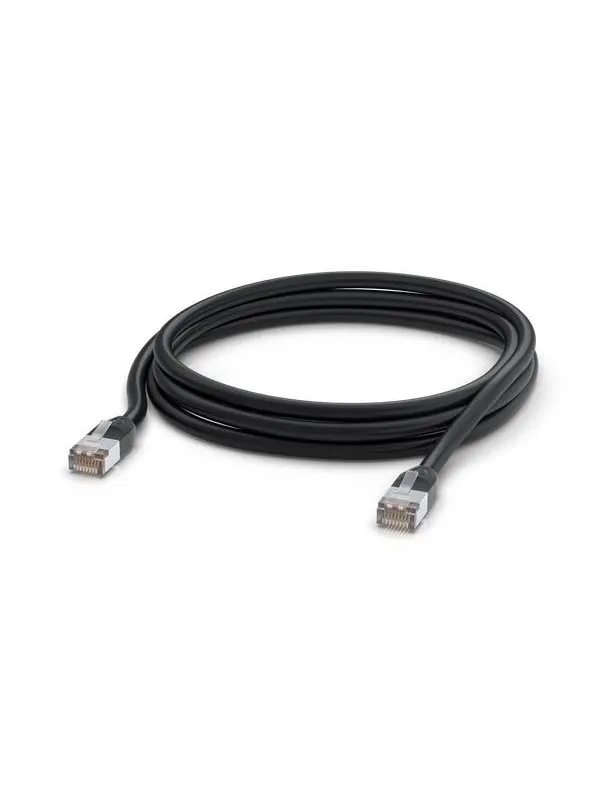 Ubiquiti UniFi Patch Cable Outdoor Black 3m - Svart - 3m