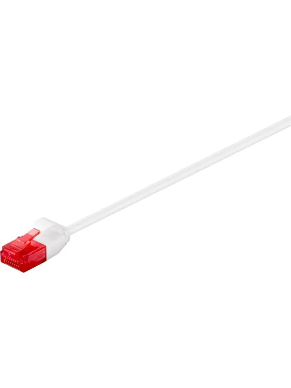 Pro LAN CAT 6 UTP slim - Vit - 3m