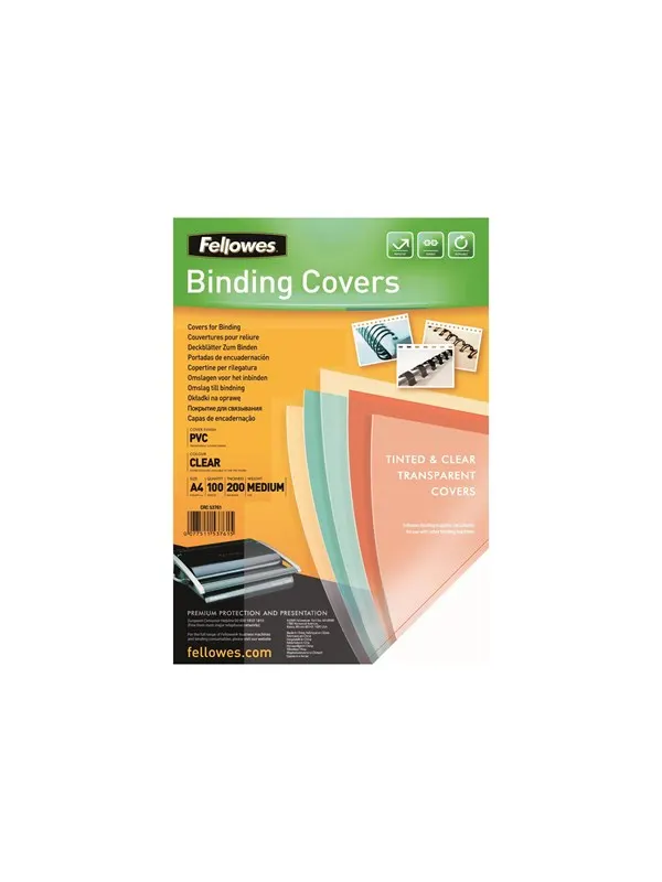 Fellowes - 100 pcs. - PVC binding cover
