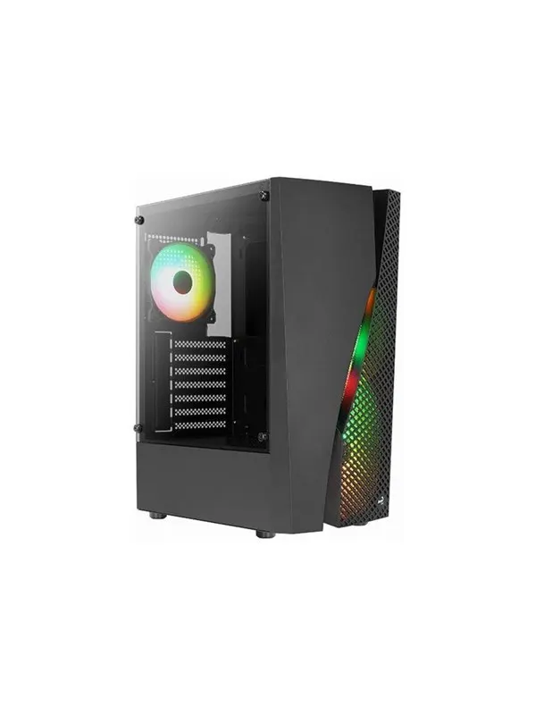 AeroCool Wave - mid tower - ATX - Chassi - Tower - Svart