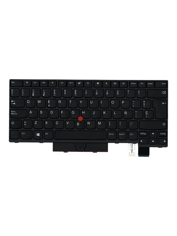 Lenovo Chicony - Laptop tagentbord - till ersättning - Spanska - Svart