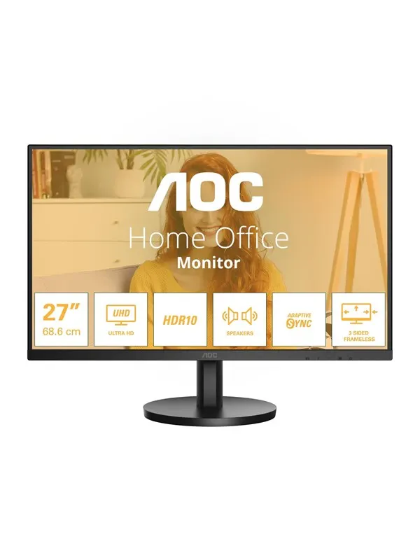 27" AOC U27B3A - 3840x2160 (4K) - 60Hz - IPS
