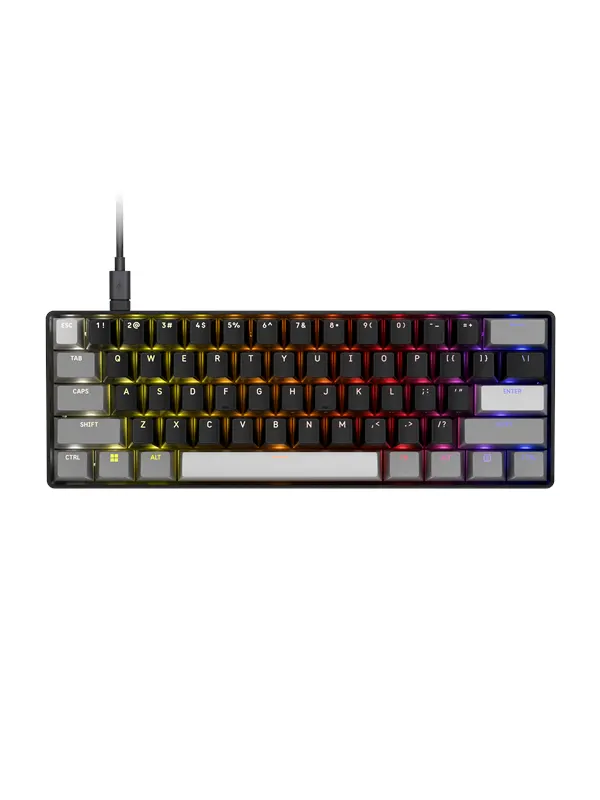 Corsair CLIPPER PRO MINI 60 - Gaming Keyboard - Utan numpad - Engelska (US) - Svart