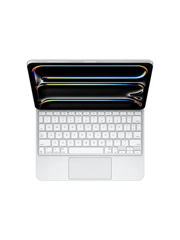 Apple Magic Keyboard for iPad Pro 11âinch (M4) - US English - White - Tastatur & Folio set - Engelska (US) - Vit