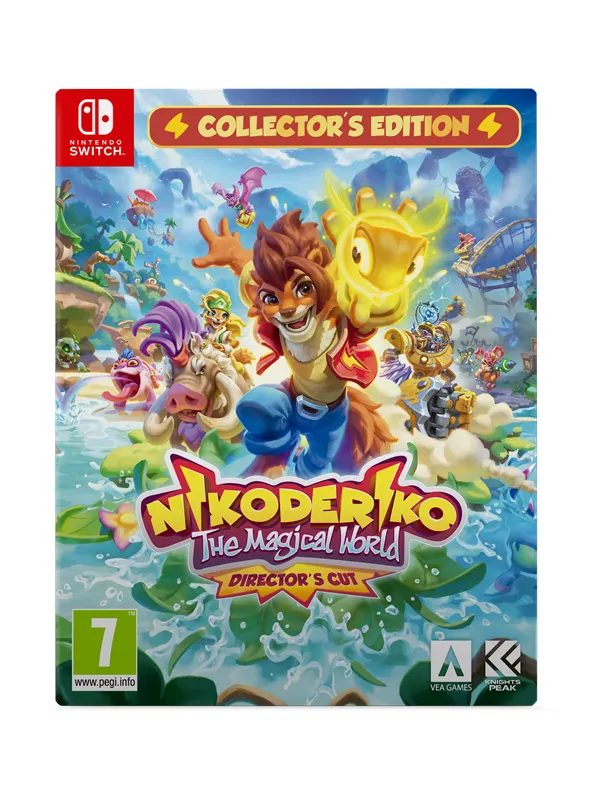 Nikoderiko The Magical World - Director's Cut (Collector's Edition) - Nintendo Switch - Plattformsspelare