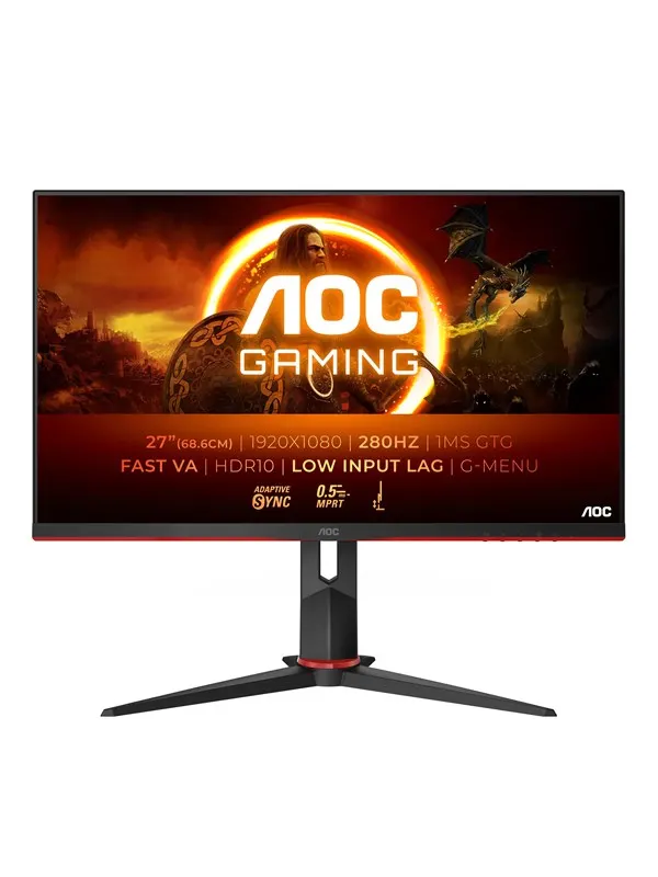 27" AOC 27G2ZN3/BK - 1920x1080 (FHD) - 280Hz - VA