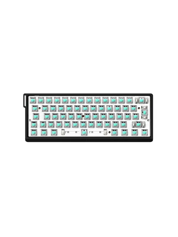 Wooting 60HE v2 - ISO - Non-Split - Plastic - Gaming Keyboard - Utan numpad - ISO - Svart
