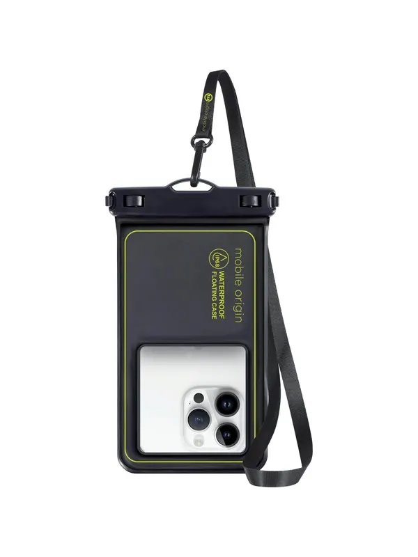 Mobile Origin Waterproof Floating Case 6 -8" - black/green