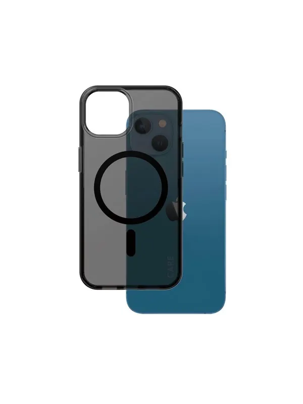 CARE by PanzerGlass Flagship Case Urban Combat Smokey w. Black MagSafe iPhone 14 | 13