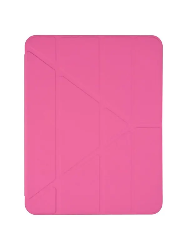 Pomologic - BookFold Clear for iPad Air 13 M2/M3/M4 Clear/Pink