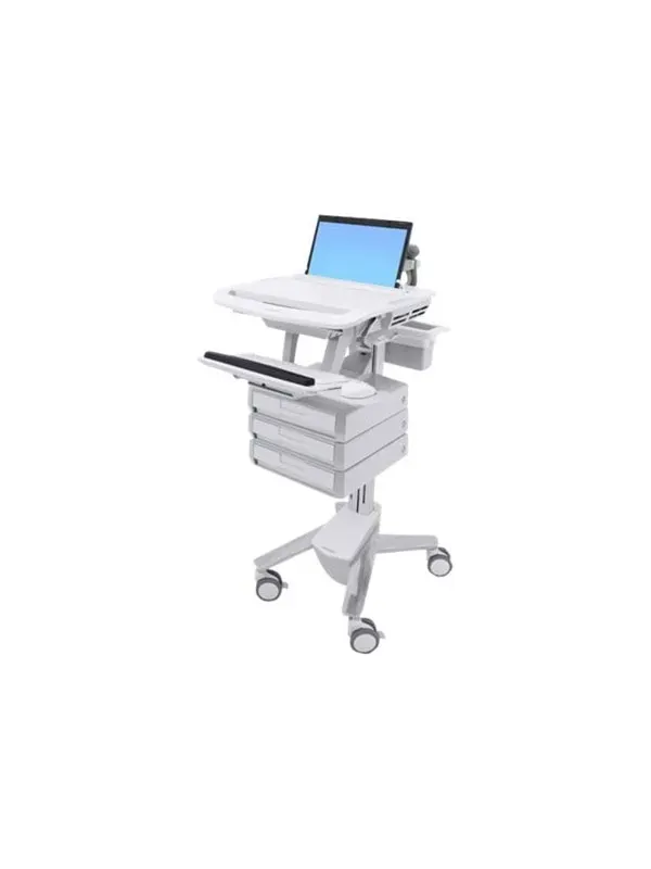 Ergotron StyleView Laptop Cart, 3 Drawers - vagn