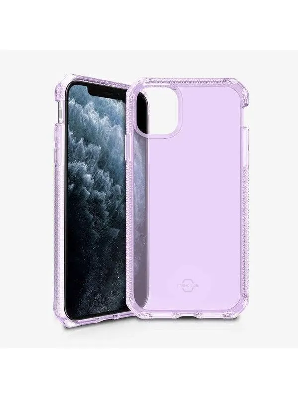 ITSKINS SPECTRUM CLEAR cover for iPhone 11 Pro / XS / X®. Purple