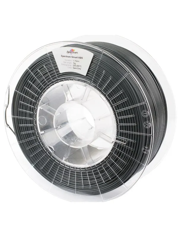 Spectrum 3D Filament / Smart ABS / Dark Grey / â 1.75 mm / 1 kg
