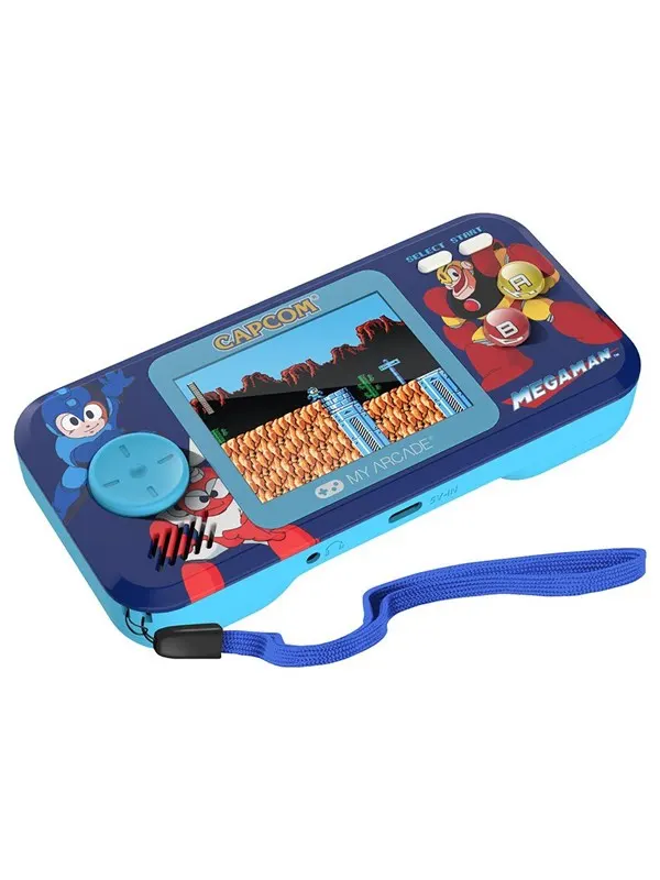 My Arcade Pocket Player Pro + Travel Case Mega Man portable game console