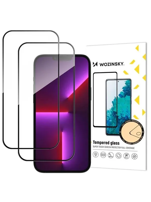 Wozinsky Set of 2 Full Glue Tempered Glass for iPhone Air