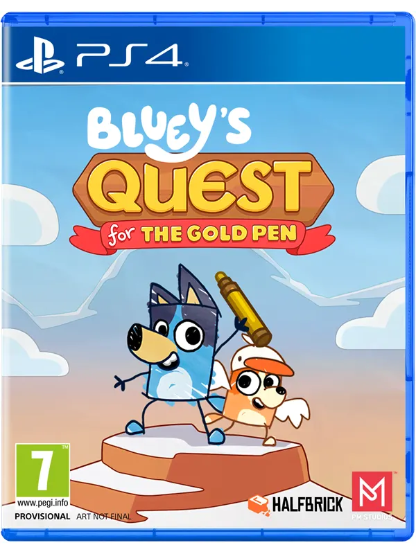 Bluey's Quest for the Gold Pen - Sony PlayStation 4 - Äventyr