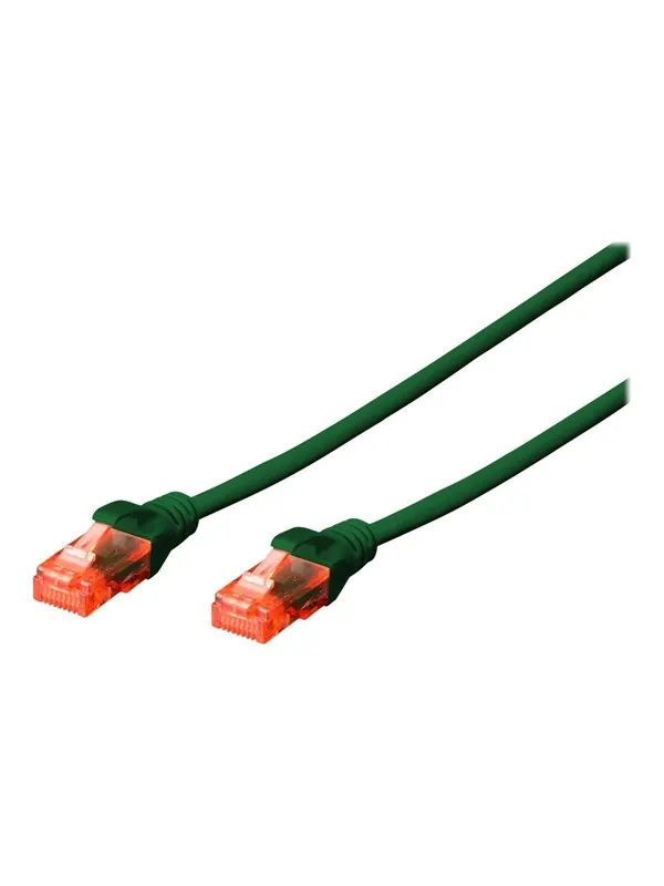 DIGITUS Professional patch cable - 5 m - green - Grön - 5m