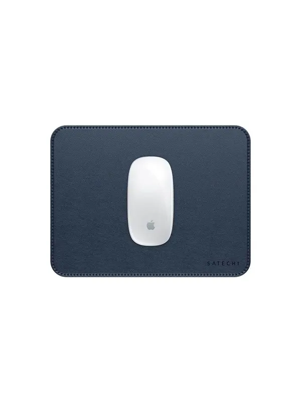 Satechi Vegan-Leather Premium Mousepad - Blue