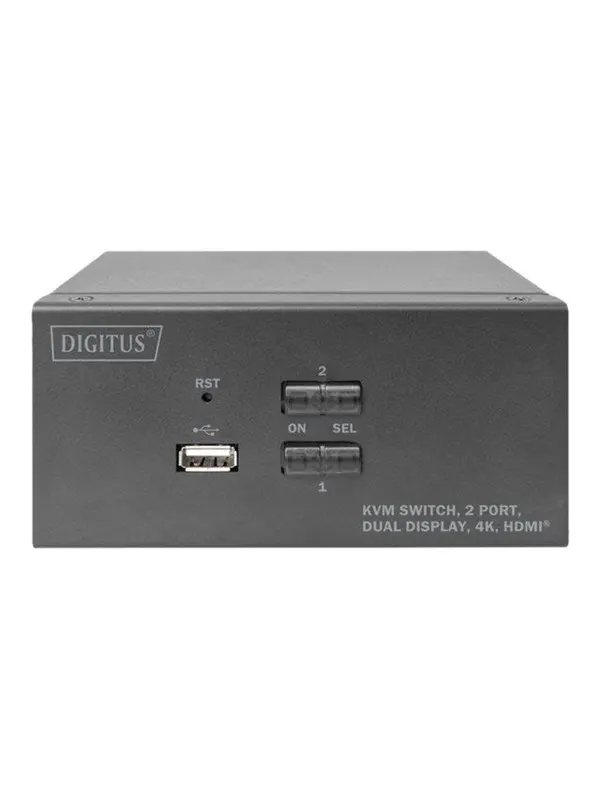 DIGITUS 2-Port KVM Switch