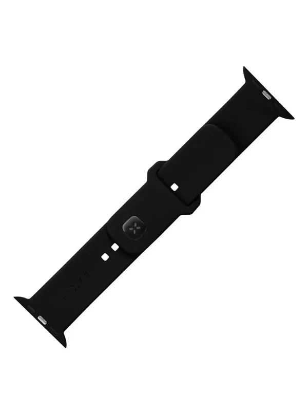 FIXED Silikonrem SET för Apple Watch 38/40/41mm Svart