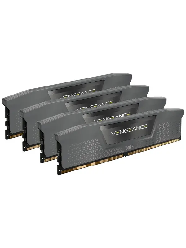 Corsair Vengeance DDR5-6000 - 64GB - CL36 - Quad Channel (4 pcs) - Intel XMP - Grå