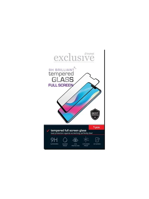 Insmat Exclusive Brilliant - screen protector for mobile phone - full screen
