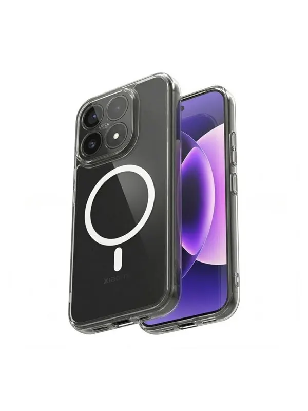 CRONG Hybrid Clear Magnetic - MagSafe Case for Xiaomi 17 Clear