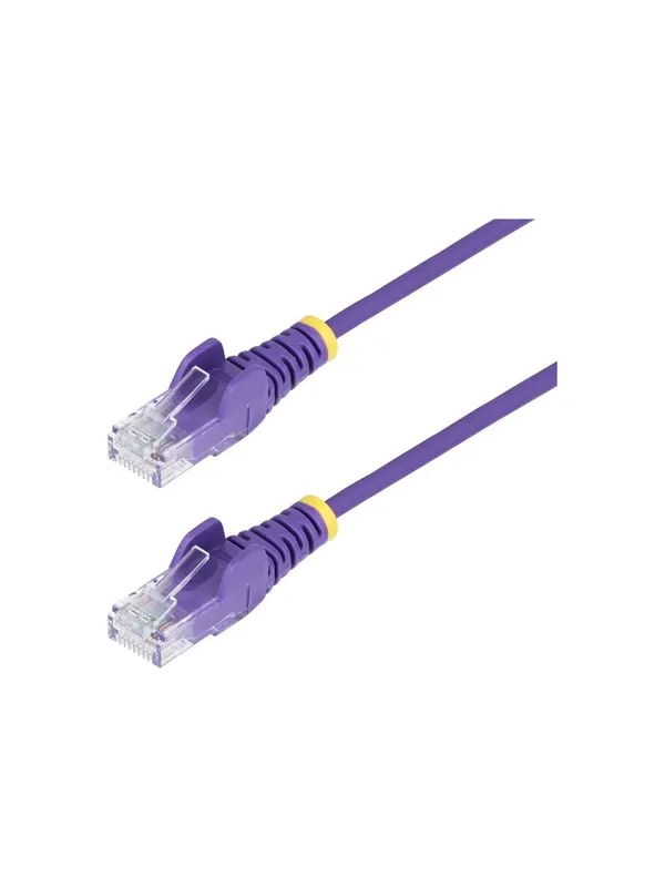 StarTech.com patch cable - purple - Lila - 0.25m