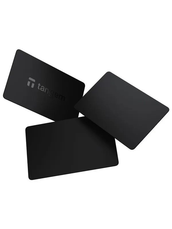 Tangem Wallet - 3-card set - Stealth